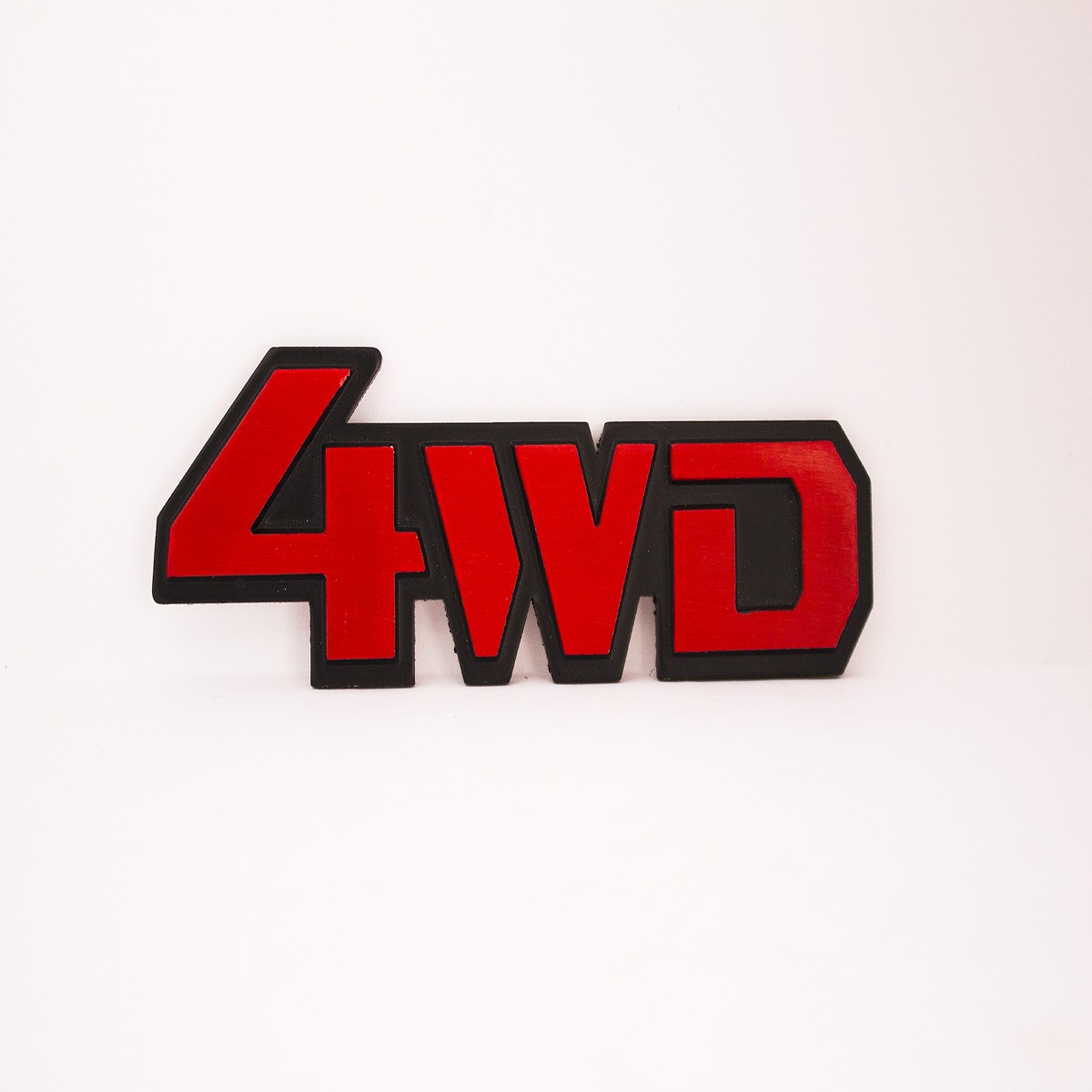 4WD Metal Logo Batch for Cars 
