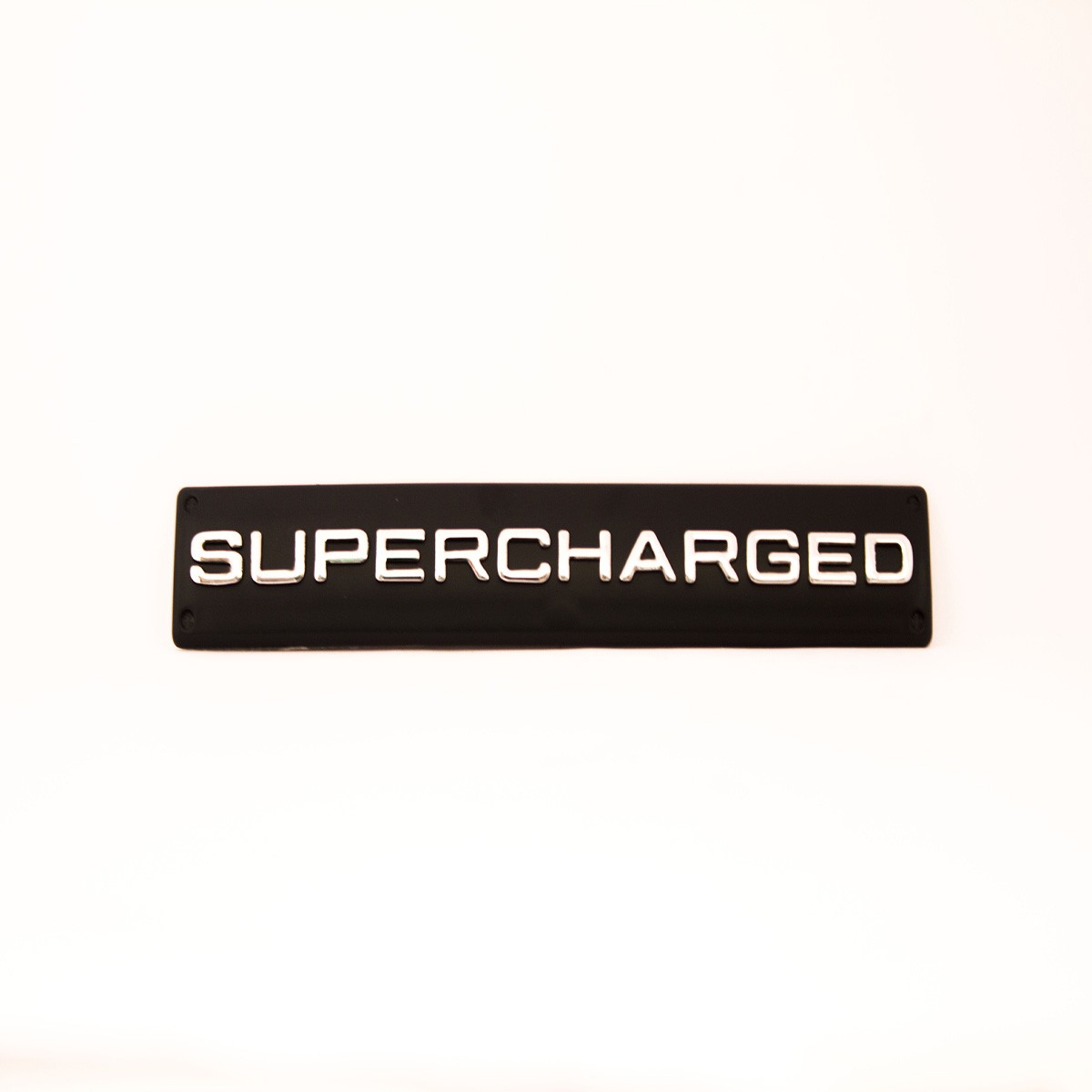 Supercharged Metal Logo Batch for Cars 