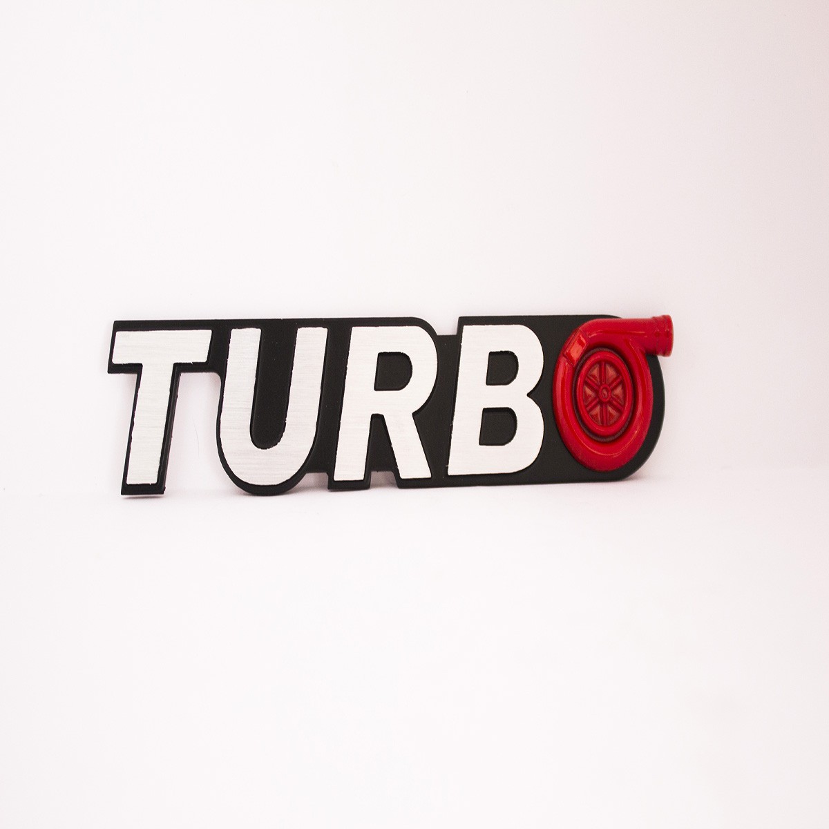Turbo Metal Logo Batch for Cars 