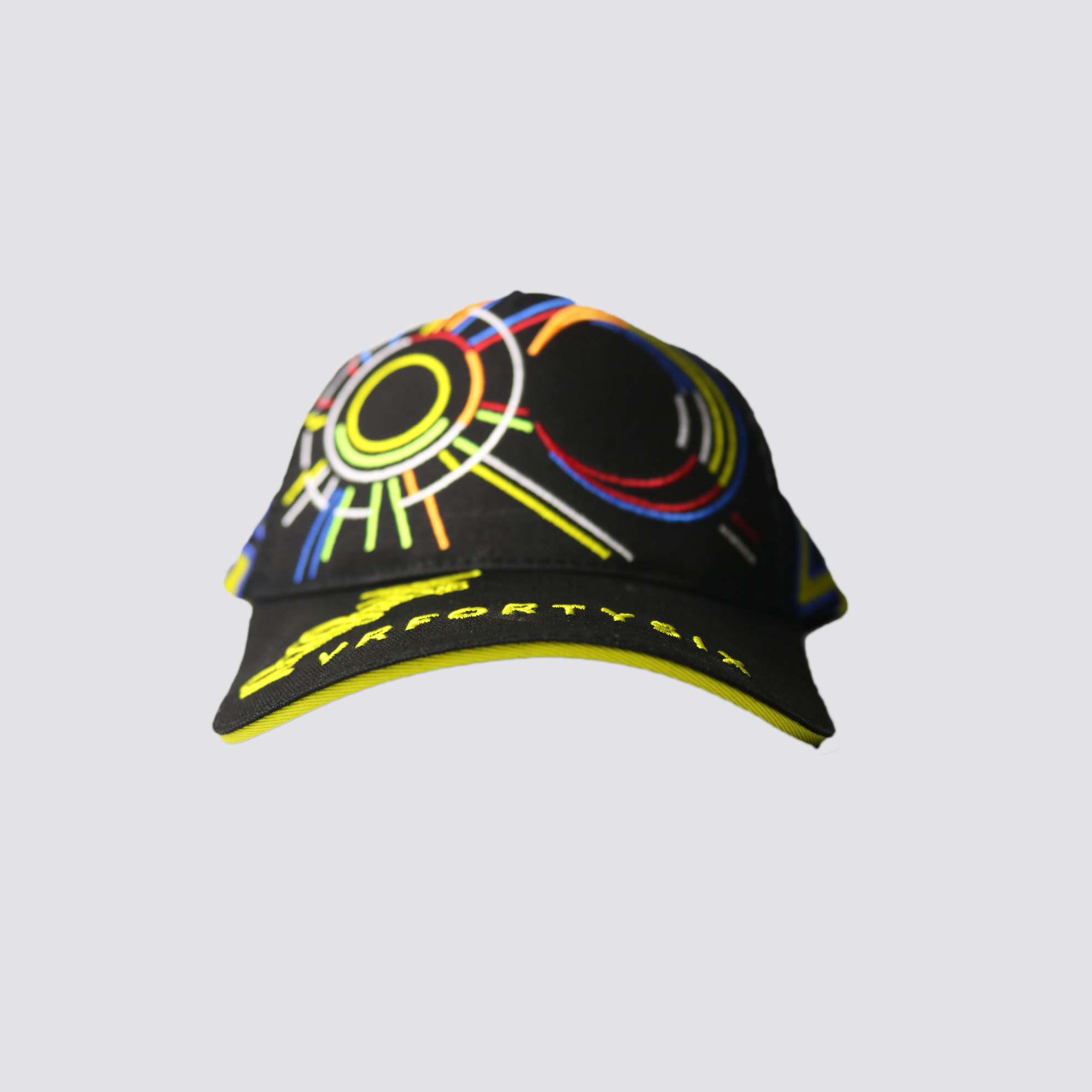 Snap Back Cap - VR46 (Black and Yellow)