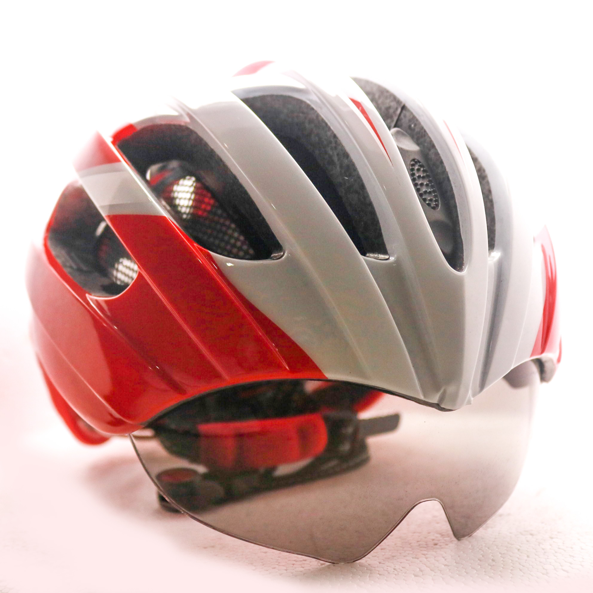 Cycling Helmet - Red (Soldier)