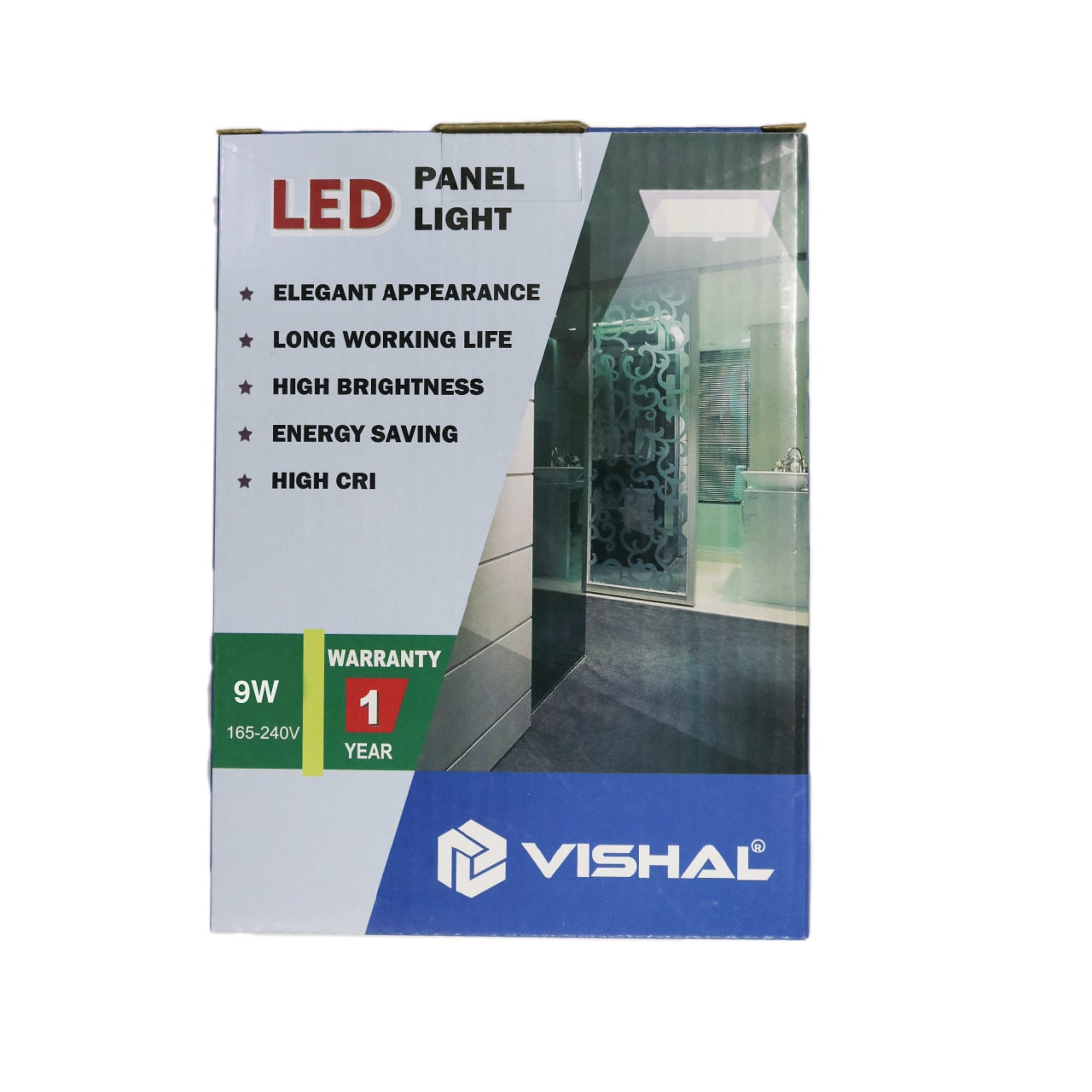 9 Watt Vishal Panel Light – Conceal (Square) 