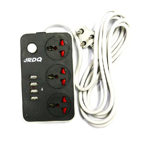 Multi plug with 4 USB and 3 Power sockets