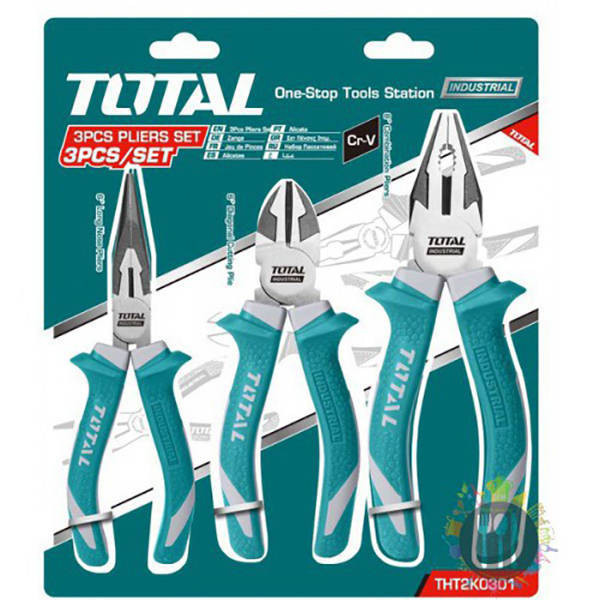 Total 3 Pcs Plier  Set (THT2K0301)