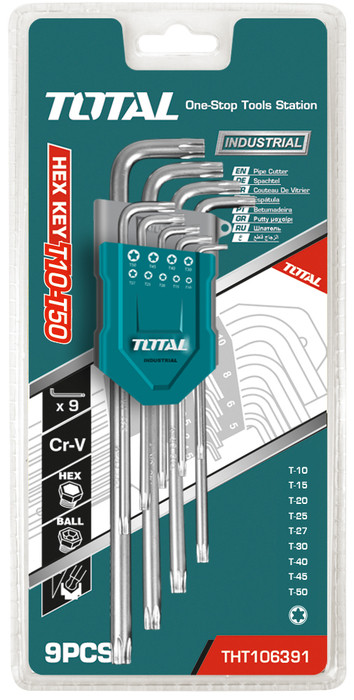 Total 9pcs LN Key Star THT106391