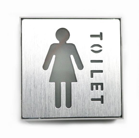 Washroom Sign light - Ladies