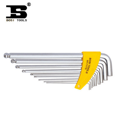 BOSI Tools BS423182 Ball point hex key set LN key