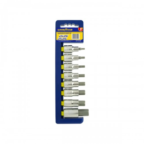 GoodYear GY13128 8 Pcs. Allen Hex Bit Set