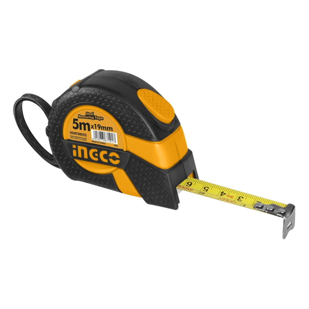 Ingco  5mx19mm Steel measuring tape HSMT08052