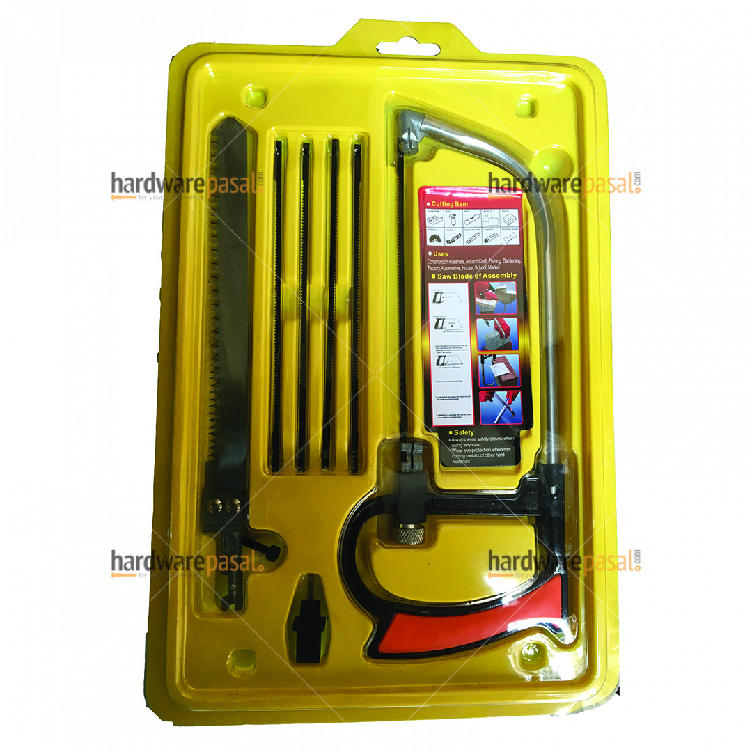 Saw with extra blades 