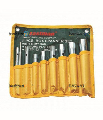 Eastman 12 Pcs.Tubular Box Spanner Set with Kit Packing E- 2016