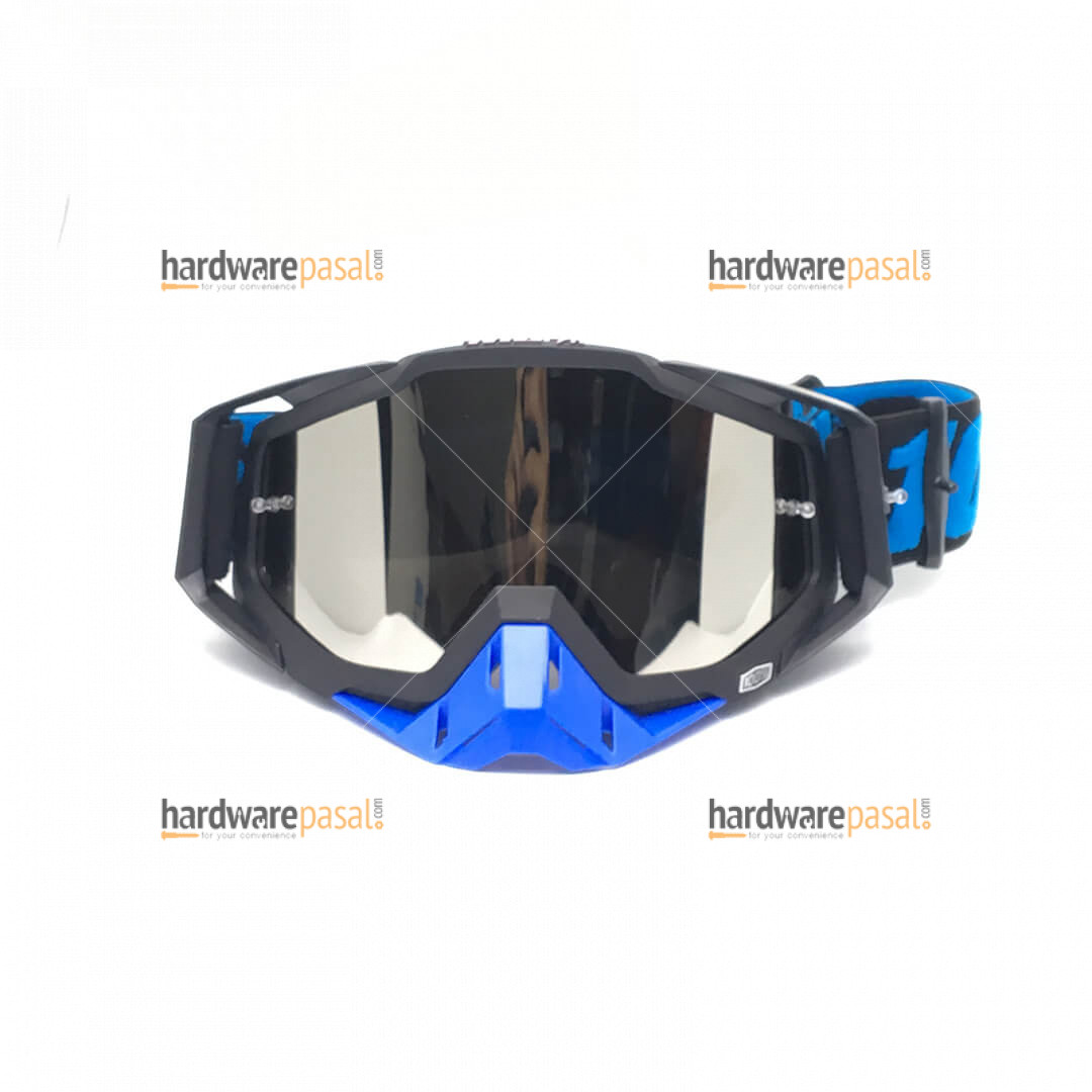 100% MX Goggles Blue Black Mix 