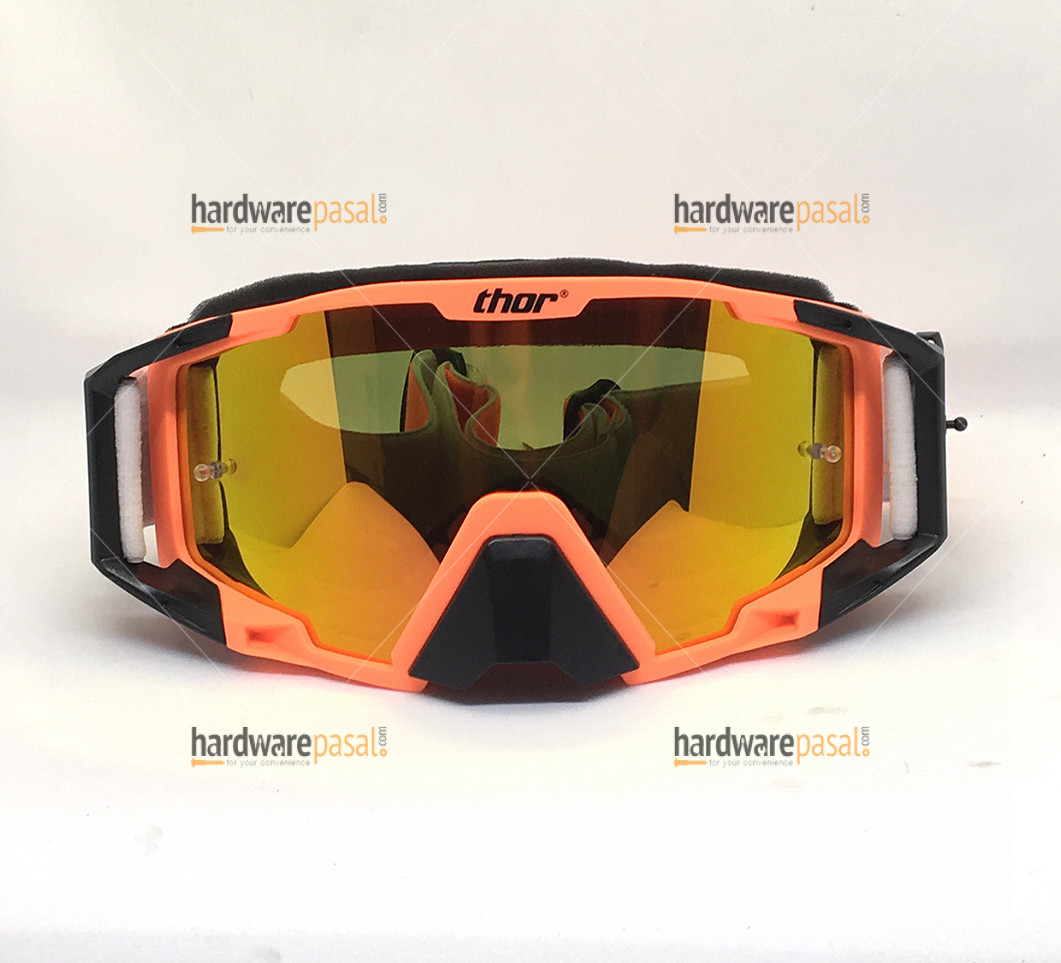 Thor Riding Goggles- Orange