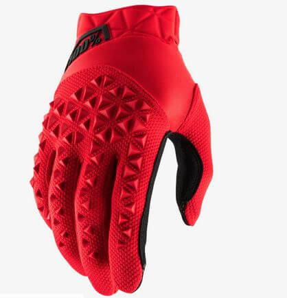 100% Airmatic Gloves- Red