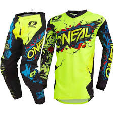 Oneal Jersey- Neon and Black Mix