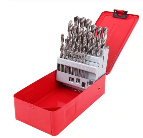 Twist Drill Bit Set (1-13mm) Red Box 
